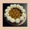Appeltaart met slagroom