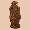 Roomboterspeculaaspop 500 gram in doos met amandelen